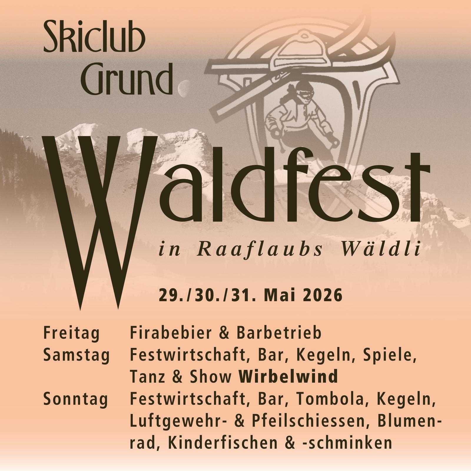 Waldfest Flyer